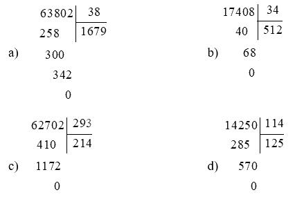 Bài tập Các phép tính với số tự nhiên - Ôn hè Toán lớp 4 4