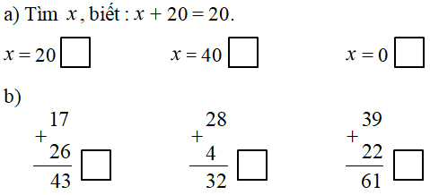 Bài tập cuối tuần Toán 2 tuần 9 - Đề 2 (Có đáp án và lời giải chi tiết) 1