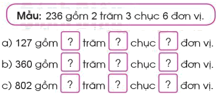 Các số có ba chữ số (tiếp theo) 5