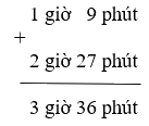 Cách cộng, trừ số đo thời gian - Toán 5 2