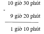 Cách cộng, trừ số đo thời gian - Toán 5 5