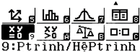 Cách tìm nghiệm của hệ hai phương trình bậc nhất hai ẩn bằng máy tính cầm tay - Toán 9 1