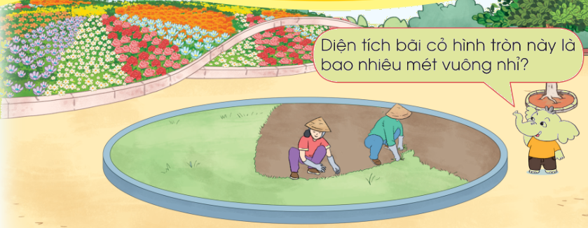 Cách tính diện tích hình tròn - Toán 5 3