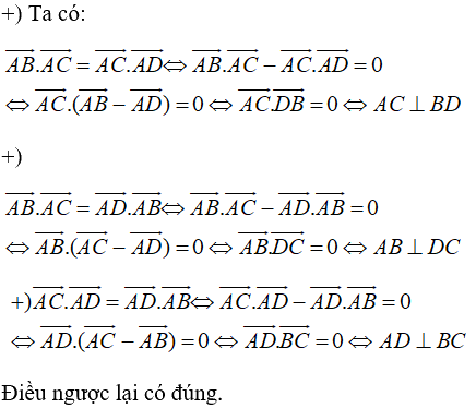 Câu 10 trang 96 SGK Hình học 11 Nâng cao 1