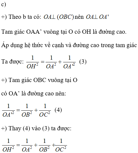 Câu 17 trang 103 SGK Hình học 11 Nâng cao 1