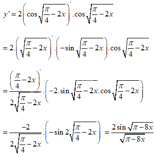 Câu 33 trang 212 SGK Đại số và Giải tích 11 Nâng cao 1