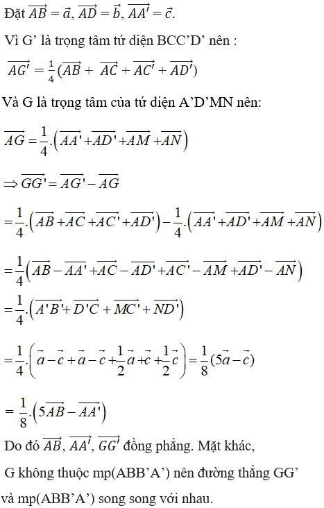 Câu 4 trang 91 SGK Hình học 11 Nâng cao 2