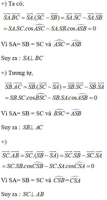 Câu 9 trang 96 SGK Hình học 11 Nâng cao 2