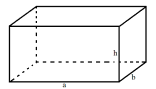 Công thức tính diện tích xung quanh, diện tích toàn phần của hình hộp chữ nhật 2