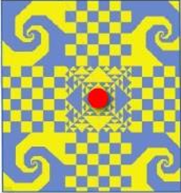 Dạng 2. Nhận biết hình có tâm đối xứng Chủ đề 9 Ôn hè Toán 6 6