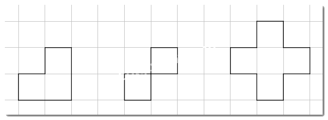 Dạng 3. Vẽ hình có trục đối xứng, tâm đối xứng Chủ đề 9 Ôn hè Toán 6 1 5