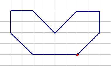 Dạng 3. Vẽ hình có trục đối xứng, tâm đối xứng Chủ đề 9 Ôn hè Toán 6 8
