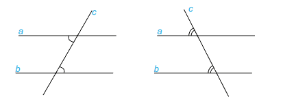 Dấu hiệu nhận biết hai đường thẳng song song 1