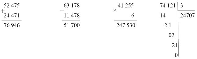 Đề kiểm tra giữa học kì 1 Toán 4 Kết nối tri thức - Đề số 11 1 2