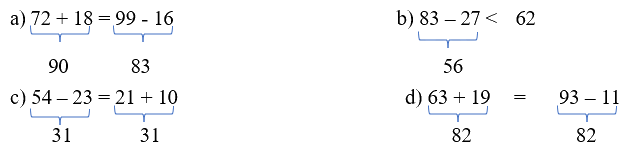 Đề kiểm tra học kì 1 Toán 2 Kết nối tri thức - Đề số 18 1 4