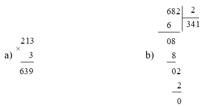 Đề kiểm tra học kì 1 Toán 3 Cánh diều - Đề số 6 7