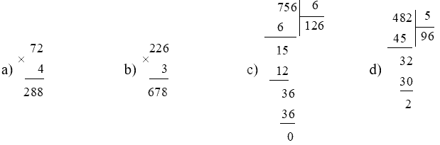 Đề kiểm tra học kì 1 Toán 3 Chân trời sáng tạo - Đề số 1 1 1