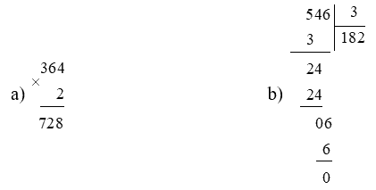 Đề kiểm tra học kì 1 Toán 3 Chân trời sáng tạo - Đề số 5 5