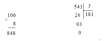 Đề kiểm tra học kì 1 Toán 3 Kết nối tri thức - Đề số 13 1 3