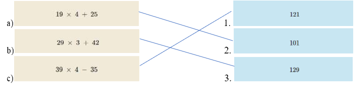 Đề kiểm tra học kì 1 Toán 3 Kết nối tri thức - Đề số 17 1 6