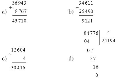 Đề kiểm tra học kì 2 Toán 3 Cánh diều - Đề số 7 0 1