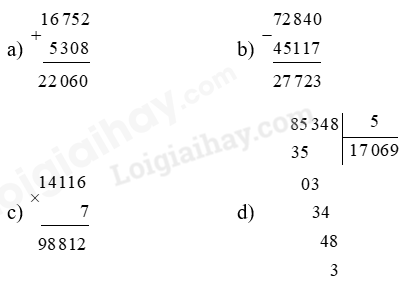 Đề kiểm tra học kì 2 Toán 3 Cánh diều - Đề số 8 0 4