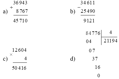 Đề kiểm tra học kì 2 Toán 3 Kết nối tri thức - Đề số 7 1 2