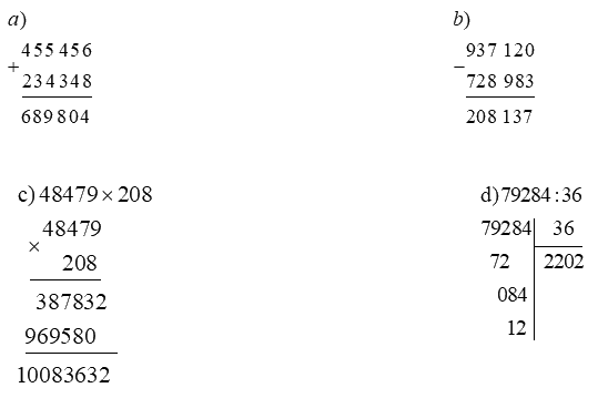 Đề ôn tập hè lớp 4 lên lớp 5 môn Toán - Đề số 1 1