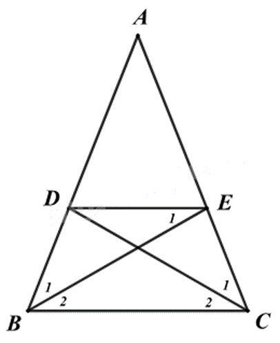 Đề thi giữa kì 1 Toán 8 Kết nối tri thức - Đề số 8 1 4