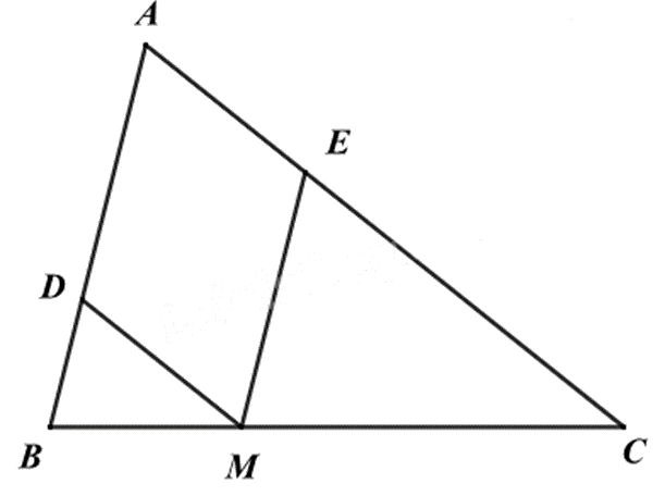 Đề thi giữa kì 2 Toán 8 Kết nối tri thức - Đề số 10 1 4