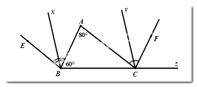 Đề thi học kì 1 Toán 7 - Đề số 8 - Chân trời sáng tạo 5