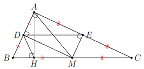 Đề thi học kì 1 Toán 8 - Đề số 5 - Cánh diều 1 4