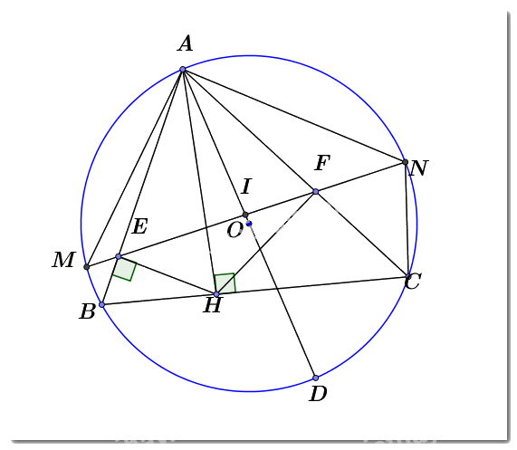Đề thi vào 10 môn Toán Bắc Giang năm 2021 1 4