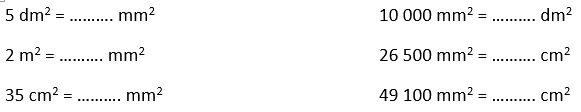 Đề-xi-mét vuông là gì? Mét vuông là gì? Mi-li-mét vuông là gì? - Toán 4 8