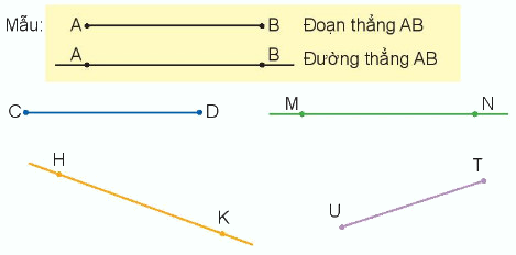 Đường thẳng - Đường cong 1 1