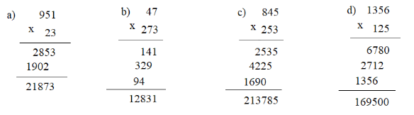 Giải Bài 1.23 trang 19 SGK Toán 6 Kết nối tri thức với cuộc sống tập 1 2