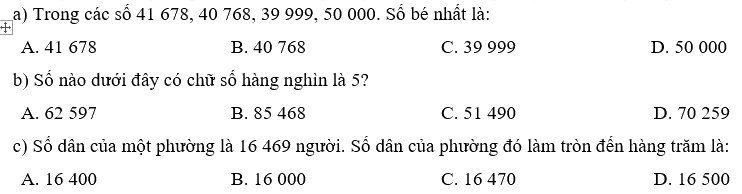 Giải bài 1: Ôn tập các số đến 100 000 (tiết 2) trang 6, 7 vở bài tập Toán 4 - Kết nối tri thức với cuộc sống 1