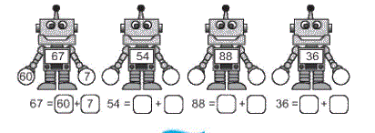 Giải bài 1: Ôn tập các số đến 100 (tiết 2) trang 6, 7 vở bài tập Toán 2 - Kết nối tri thức với cuộc sống 1