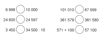 Giải bài 1: Ôn tập về số tự nhiên trang 4, 5, 6 vở bài tập Toán 5 - Cánh diều 2 1