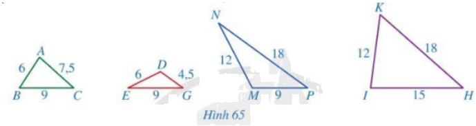 Giải bài 1 trang 78 SGK Toán 8 – Cánh diều 1