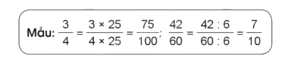 Giải bài 12: Phân số thập phân trang 34, 35 vở bài tập Toán 5 - Cánh diều 2 1