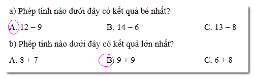 Giải bài 14: Luyện tập chung (tiết 3) trang 55, 56 Vở bài tập toán 2 - Kết nối tri thức với cuộc sống 3