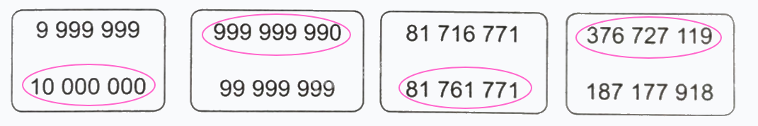 Giải bài 14: So sánh các số có nhiều chữ số (tiết 1) trang 49 vở bài tập Toán 4 - Kết nối tri thức với cuộc sống 2