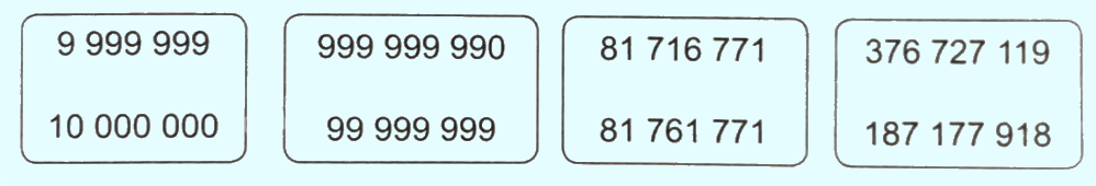 Giải bài 14: So sánh các số có nhiều chữ số (tiết 1) trang 49 vở bài tập Toán 4 - Kết nối tri thức với cuộc sống 2 1