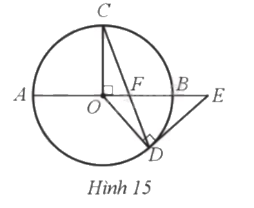 Giải bài 15 trang 106 sách bài tập toán 9 - Cánh diều tập 1 1