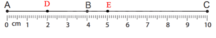 Giải bài 16: Điểm ở giữa, trung điểm của đoạn thẳng (tiết 2) trang 45 vở bài tập Toán 3 - Kết nối tri thức với cuộc sống 2