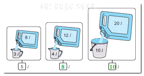Giải bài 16: Lít (tiết 2) trang 62, 63 Vở bài tập toán 2 - Kết nối tri thức với cuộc sống 4
