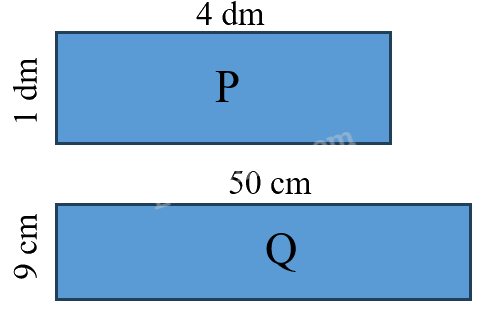 Giải bài 18: Đề-xi-mét vuông, mét vuông, mi-li-mét vuông (tiết 1) trang 60 vở bài tập Toán 4 - Kết nối tri thức với cuộc sống 3