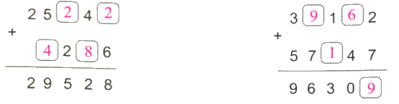 Giải bài 22: Phép cộng các số có nhiều chữ số (tiết 2) trang 77 vở bài tập Toán 4 - Kết nối tri thức với cuộc sống 2 2