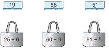 Giải bài 22: Phép trừ (có nhớ) số có hai chữ số cho số có một chữ số (tiết 4) trang 83 Vở bài tập toán 2 - Kết nối tri thức với cuộc sống 3